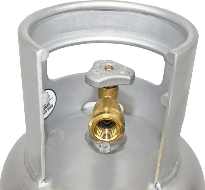 Flame King 10LB Aluminum Propane Cylinder,Tank with OPD Valve, Corrosion-Resistant, Lightweight - Image 6