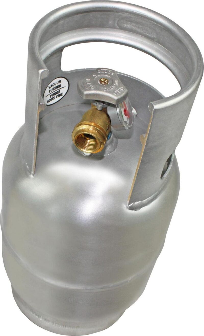 Flame King 5LB Aluminum Propane Tank with Gauge and OPD Valve, Corrosion-Resistant and Rust-Free - Image 11