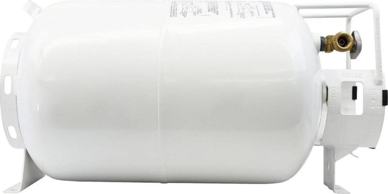 Flame King Empty Steel Horizontal Propane Tank Cylinder with OPD and Built-in Gauge, 30 Lbs - Image 7