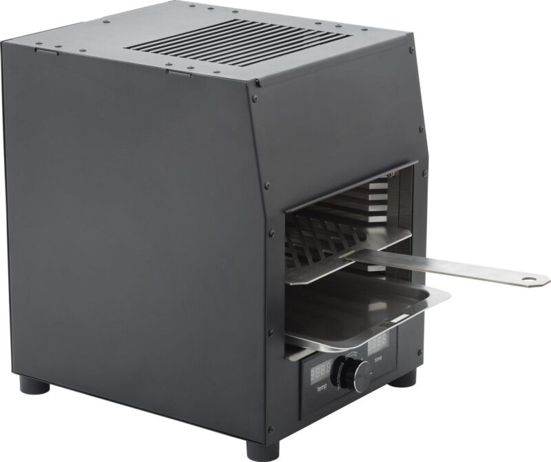 Flame King Scorch Smokeless Infrared Electric Broiler for Indoor Use with Large Broil Tray - Image 3