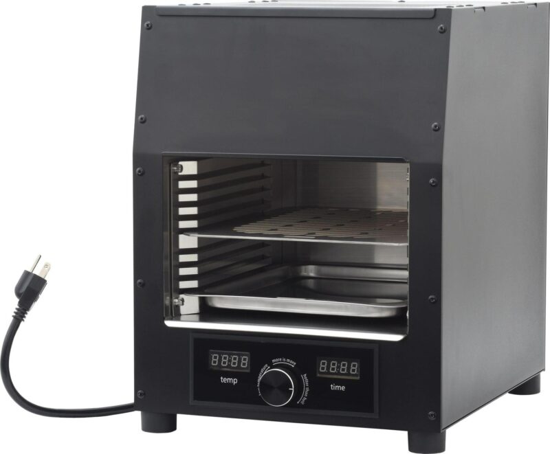 Flame King Scorch Smokeless Infrared Electric Broiler for Indoor Use with Large Broil Tray - Image 4