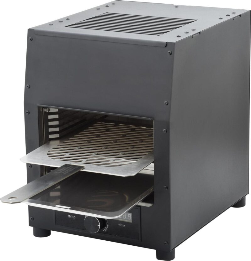 Flame King Scorch Smokeless Infrared Electric Broiler for Indoor Use with Large Broil Tray - Image 5