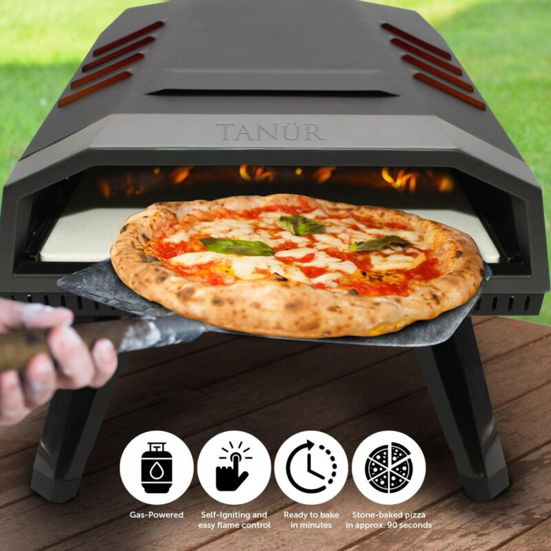 Flame King TANUR Outdoor Pizza Oven, Propane Pizza Oven Outdoor for Outdoor Cooking, 950A F, 12a - Image 3
