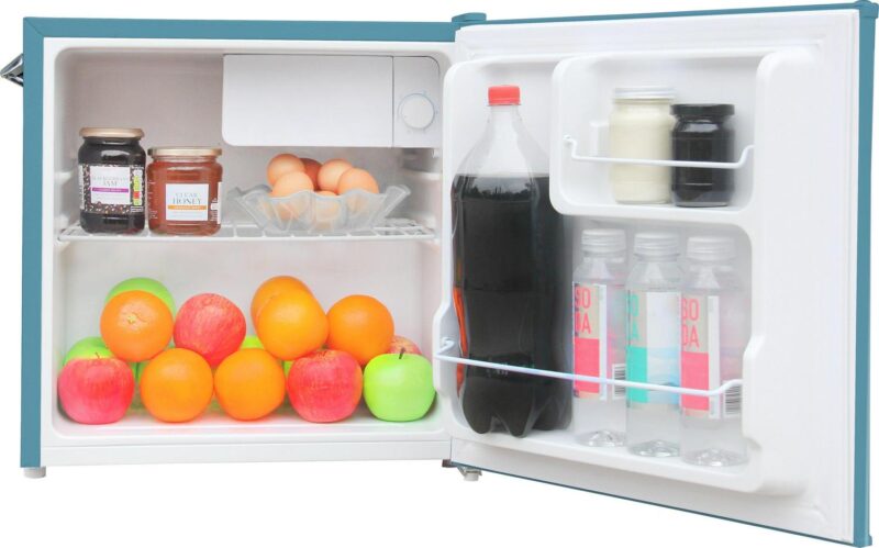 Frigidaire 1.6 Cu. Ft. Retro Compact Refrigerator with Side Bottle Opener EFR176, Blue - Image 3