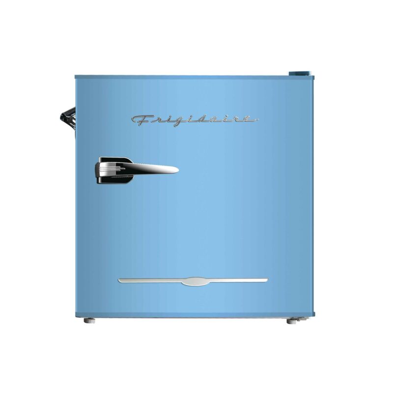 Frigidaire 1.6 Cu. Ft. Retro Compact Refrigerator with Side Bottle Opener EFR176, Blue
