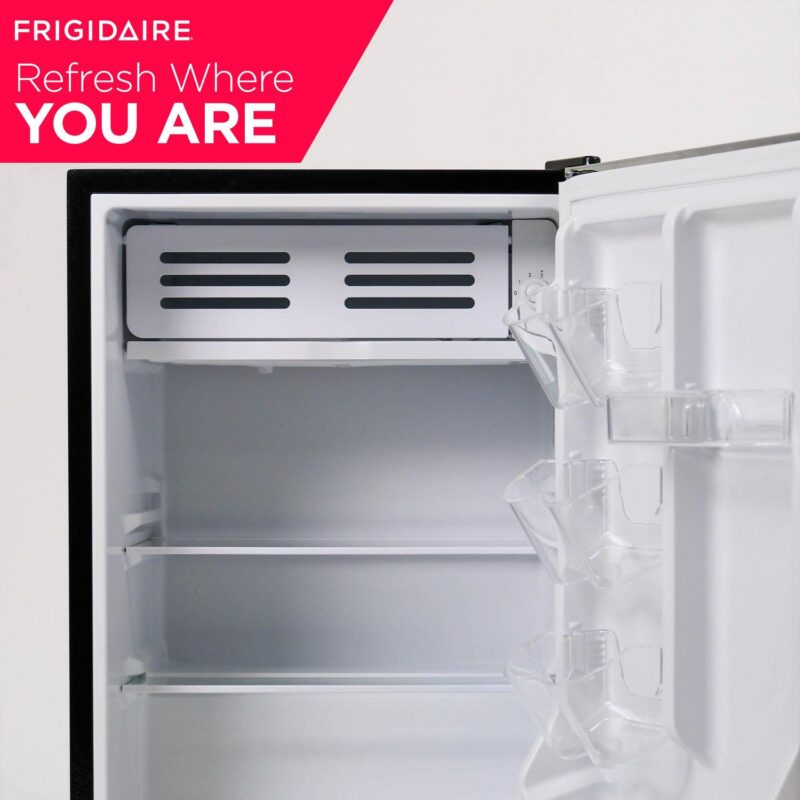 Frigidaire, 2.5 Cu. Ft. Compact Refrigerator, Platinum - Image 5