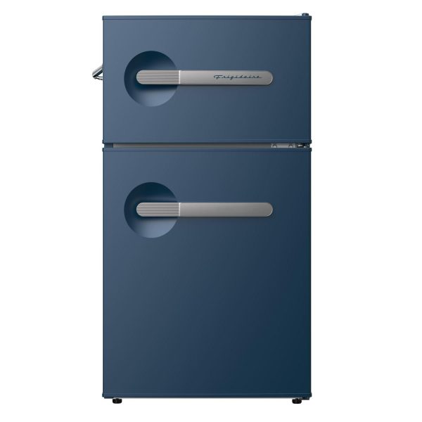 Frigidaire 3.1 cu. ft., 2 door with side bottle opener-W18.9 xL20.55 xH:33.54 (Azure)