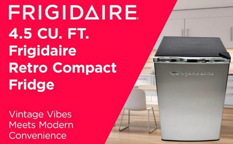 Frigidaire, 4.5 Cu. Ft. Compact Fridge with Chrome Trim - EFR492, Platinum - Image 18