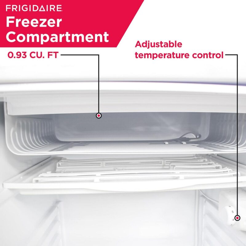 Frigidaire, 4.5 Cu. Ft. Compact Fridge with Chrome Trim - EFR492, Platinum - Image 11