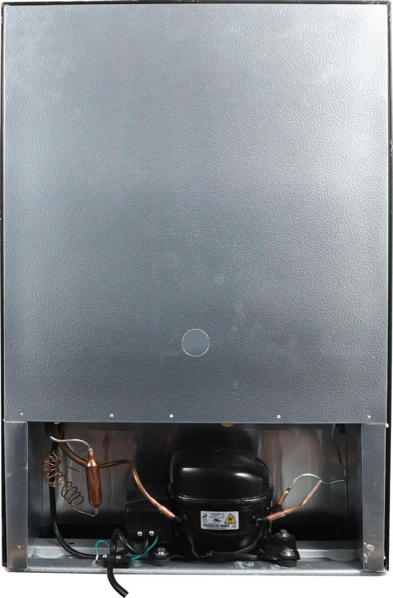 Frigidaire, 4.5 Cu. Ft. Compact Fridge with Chrome Trim - EFR492, Platinum - Image 4