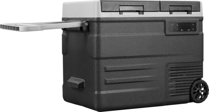 Frigidaire, 52 Qt. (49.1L) Portable Convertible Electric Refrigerator/Freezer Trolley-With App, Dual Zone, Car Fridge, Black - Image 3