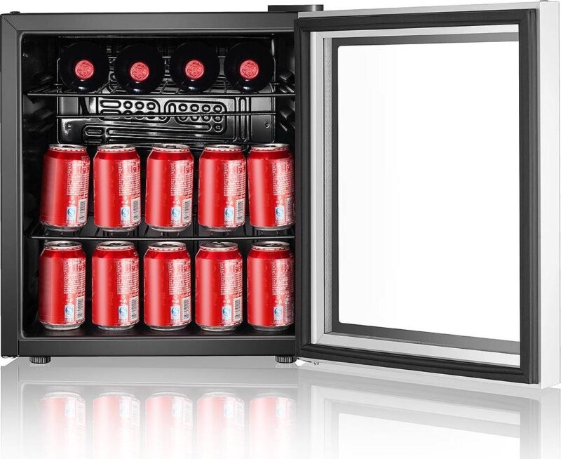 Frigidaire, 70 Can Beverage Refrigerator, (EFMIS164) Black - Image 2