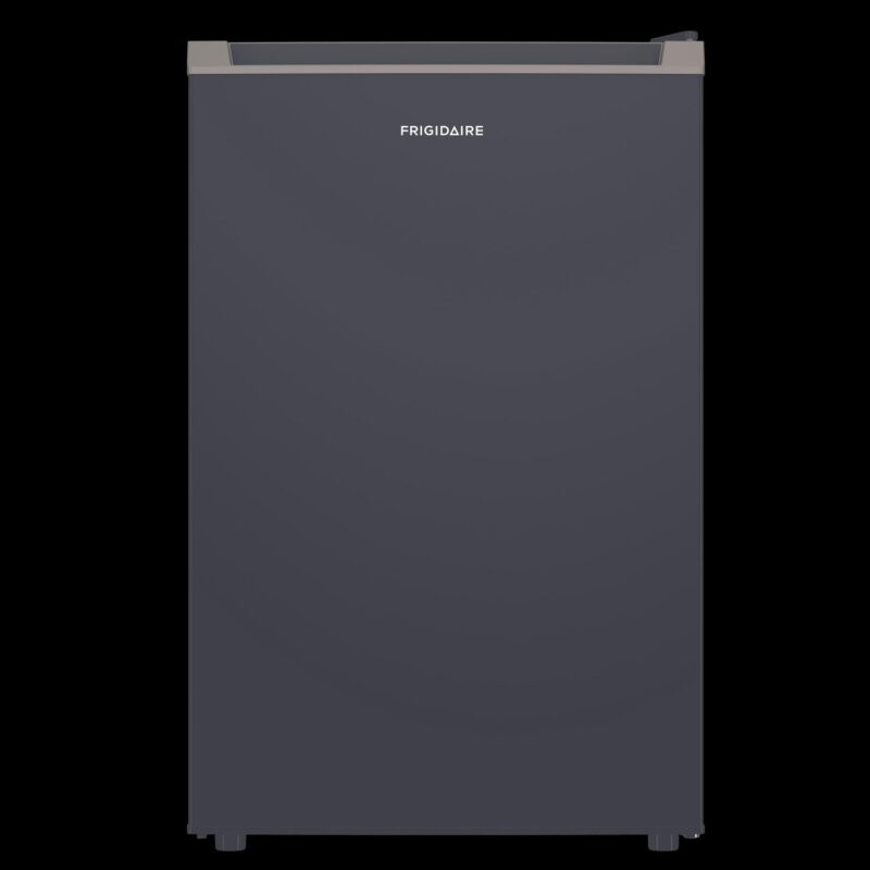 Frigidaire Compact Fridge with Chiller, 4.5 cu. ft., Mini Fridge for Office, Bedroom, Dorm Room or Cabin a W:20.59  x L: 21.26  X H:32.91  (Slate)