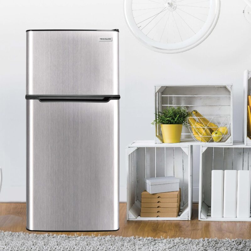 Frigidaire EFR463 Eco-Friendly 4.5 cu.ft Refrigerator, Platinum - Image 3