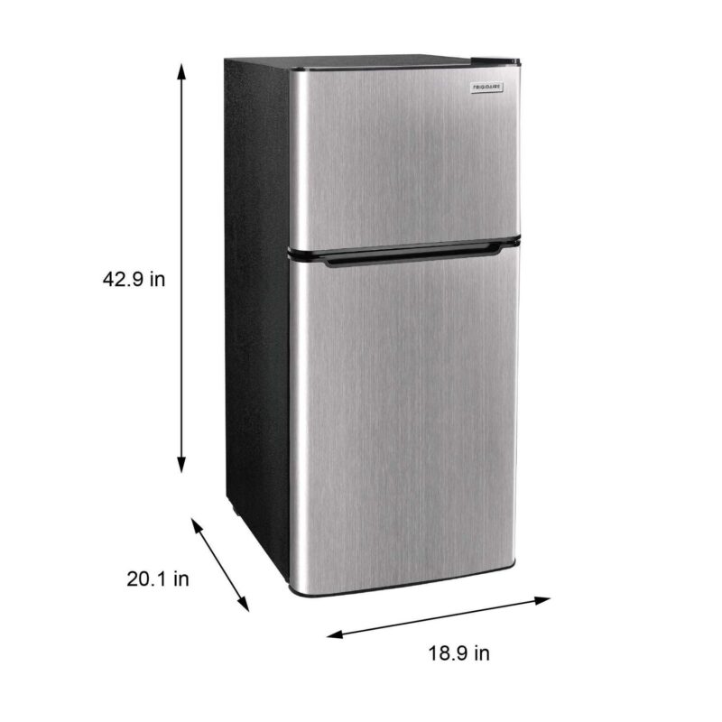 Frigidaire EFR463 Eco-Friendly 4.5 cu.ft Refrigerator, Platinum - Image 2