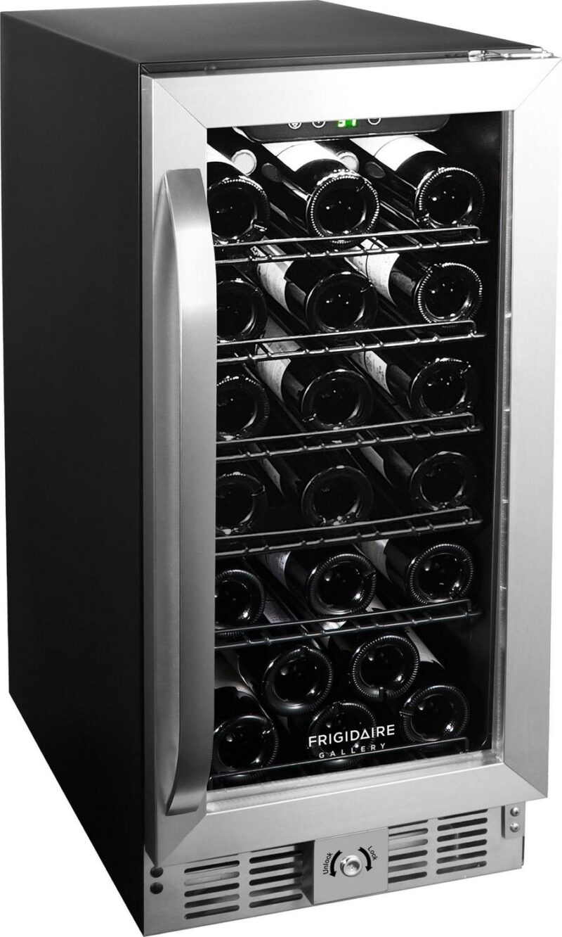 Frigidaire Gallery 15  Beverage Refrigerator with Glass Door, Holds 115 Cans or 30 Bottles, Built in or Freestanding Under Counter Beverage Fridge with LED Light - Image 11