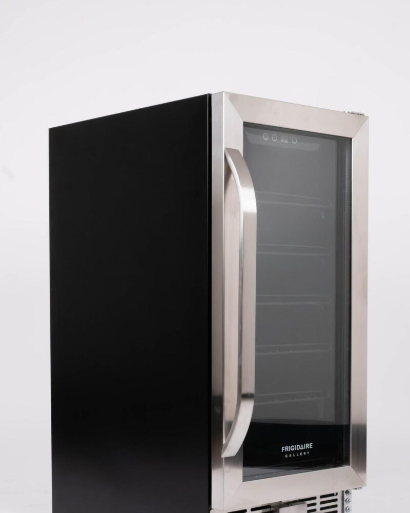 Frigidaire Gallery 15  Beverage Refrigerator with Glass Door, Holds 115 Cans or 30 Bottles, Built in or Freestanding Under Counter Beverage Fridge with LED Light - Image 6