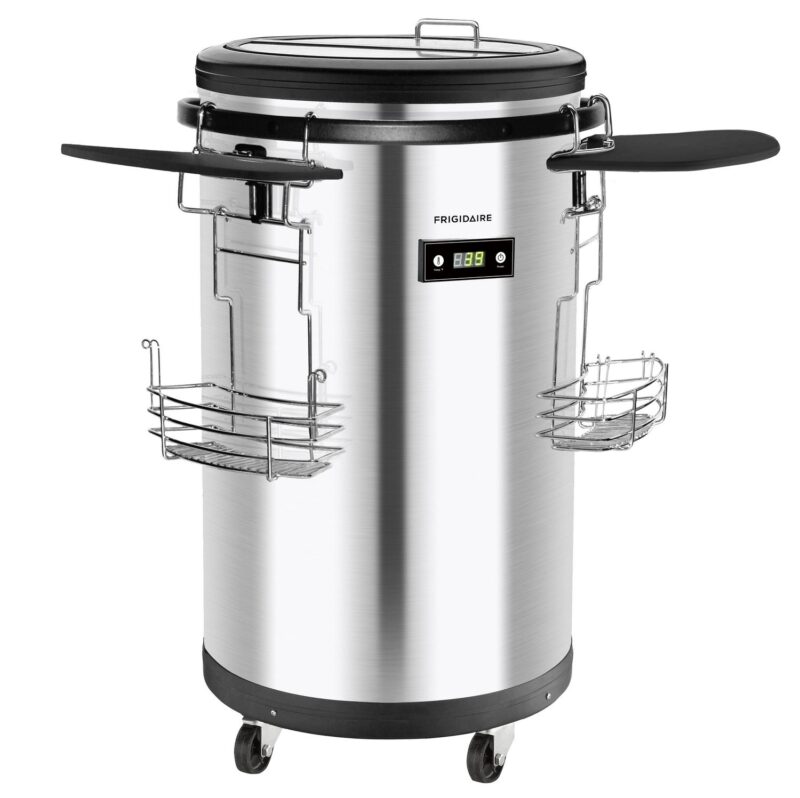 Frigidaire Party Cooler, Stainless Steel color, EFRP245