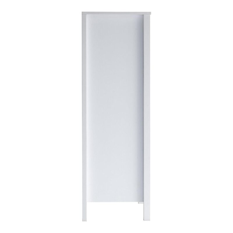 Furniture of America Laine Adult Modern 5-Drawer Wood Tall Vertical Dresser, White - Image 4