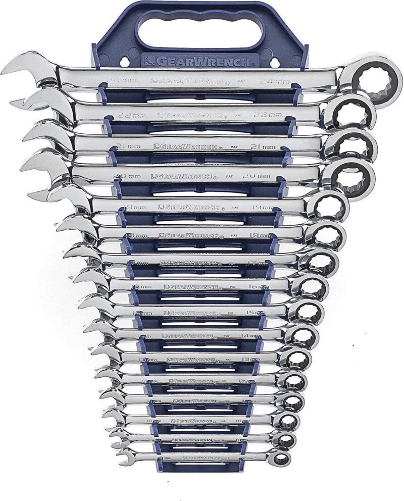 GearWrench 9416 16-Piece Metric Master Ratcheting Wrench Set