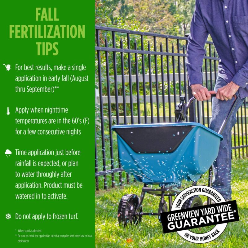 GreenView Fairway Formula Fall Lawn Fertilizer - 45 lb. - Covers 15,000 Sq. ft. - Image 4