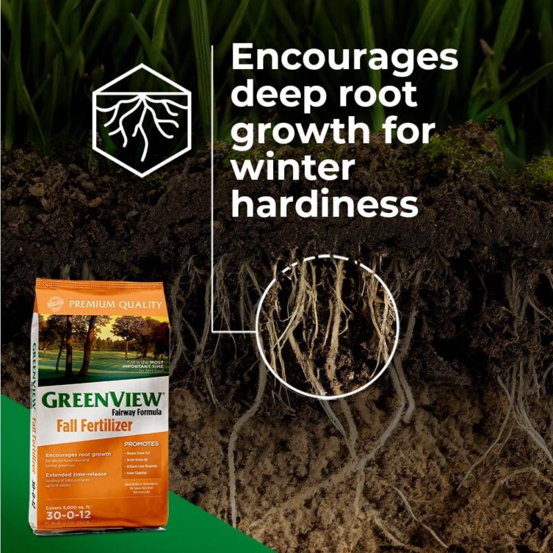GreenView Fairway Formula Fall Lawn Fertilizer - 45 lb. - Covers 15,000 Sq. ft. - Image 8