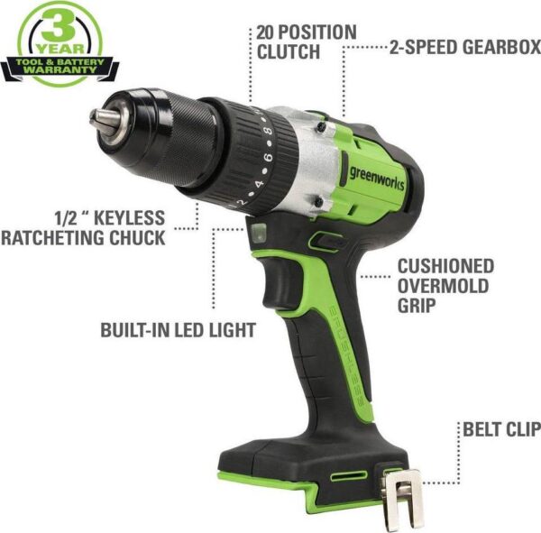 Greenworks 24V Brush 90257126a41e7ce9bb890e12e2ddbd2b