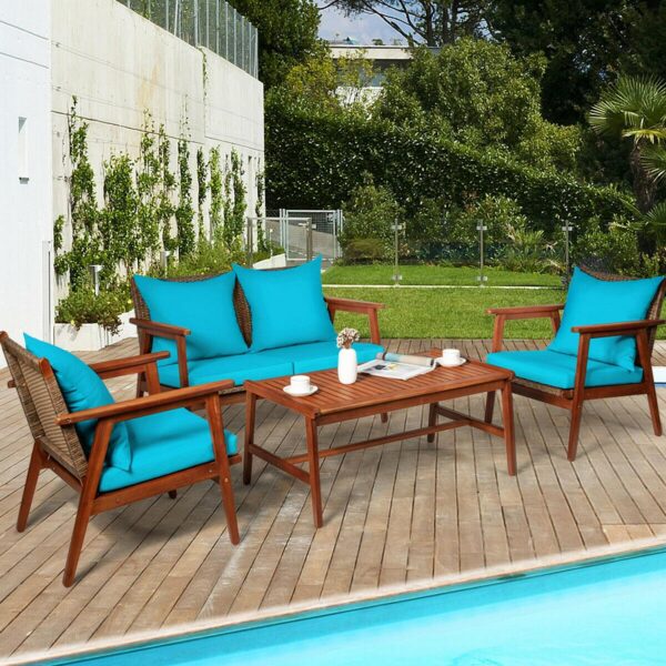 Gymax Fashion 4PCS P b5b72a1e88dbb587a53ddcabefa6b0bf
