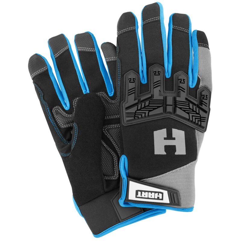 HART 20-Volt Nailing Kit w/HART 20V 18G Brad Nailer Kit, HART 20V 6-1/2  Circular Saw, and HART Impact Work Gloves - Image 2