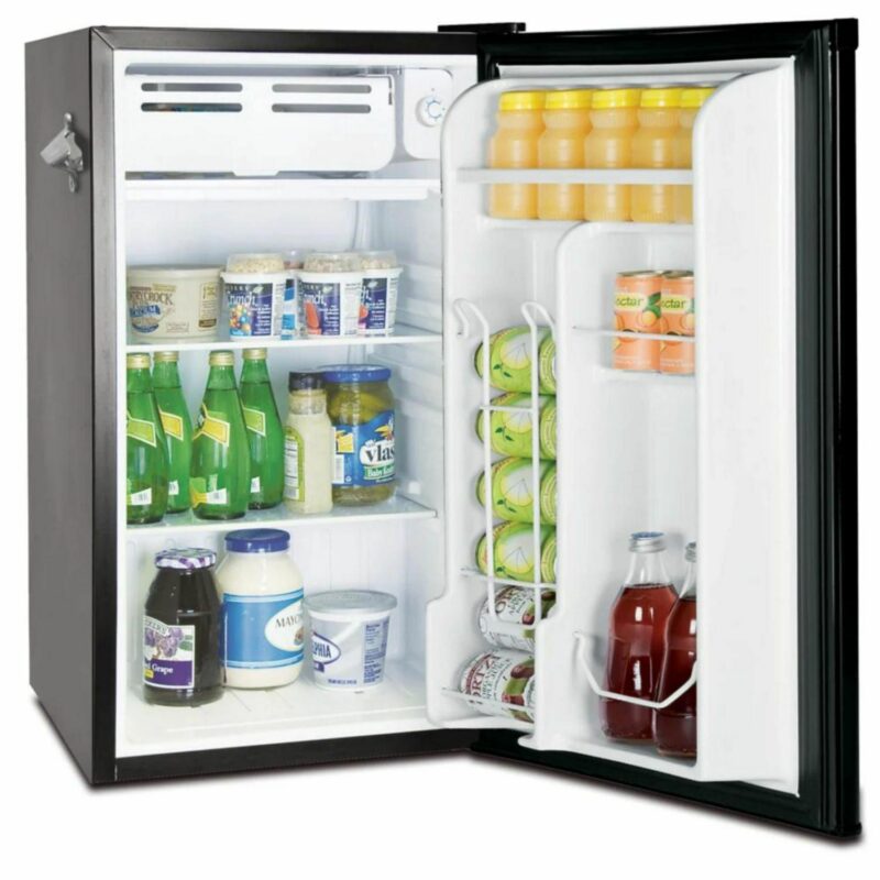 Hamilton Beach Hbf3200black 3.2 Cu Ft Retro Bar Refrigerator - Black - Image 3