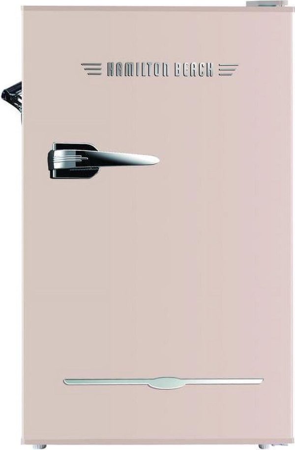 Hamilton Beach Retro Bar Fridge with Side Bottle, 3.2 cu ft
