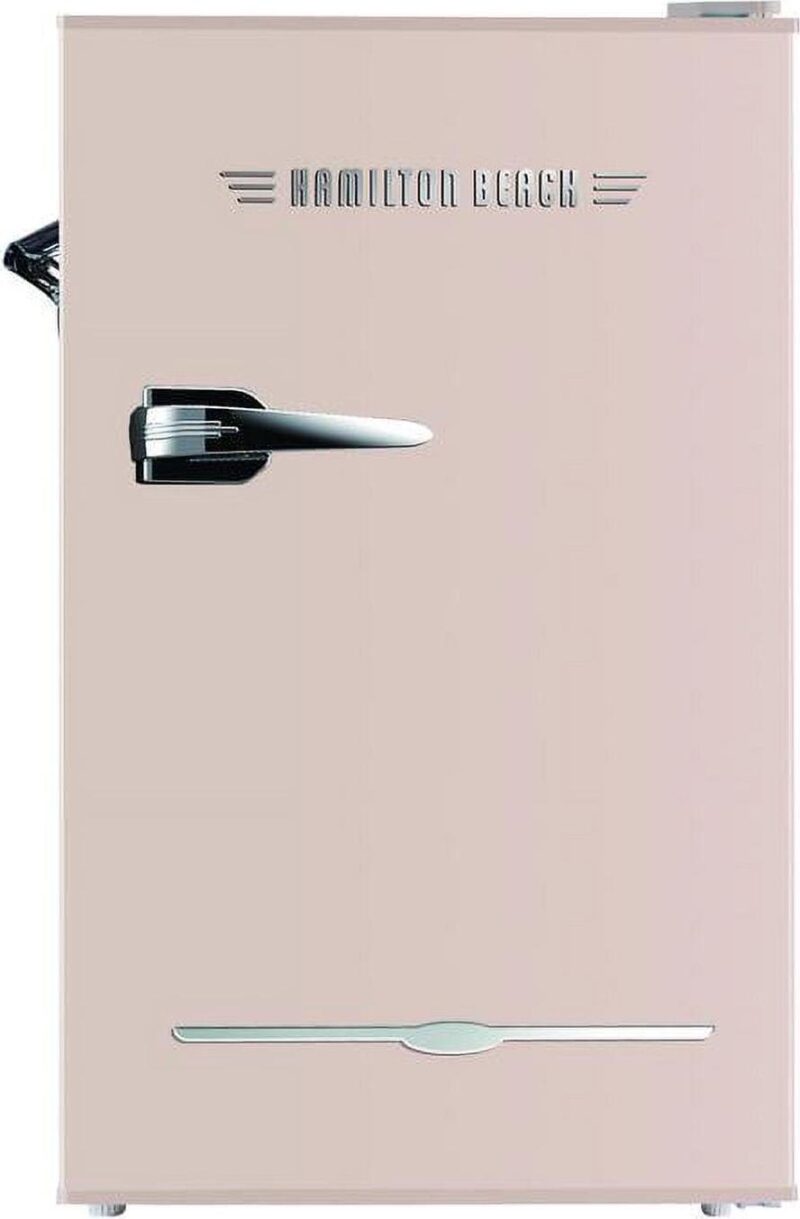 Hamilton Beach Retro Bar Fridge with Side Bottle, 3.2 cu ft