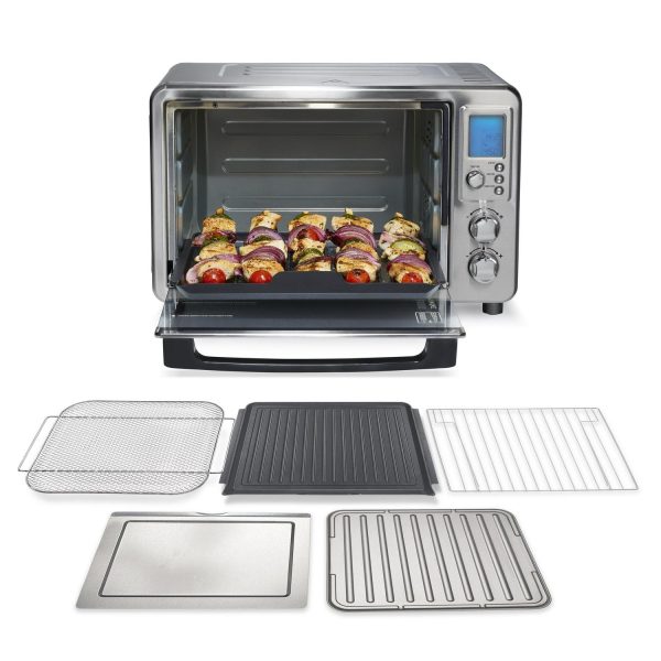 Hamilton Beach Sure-CrispA Air Fry and Grilling Oven, 6 Slice Capacity, Stainless Steel Exterior, 31395