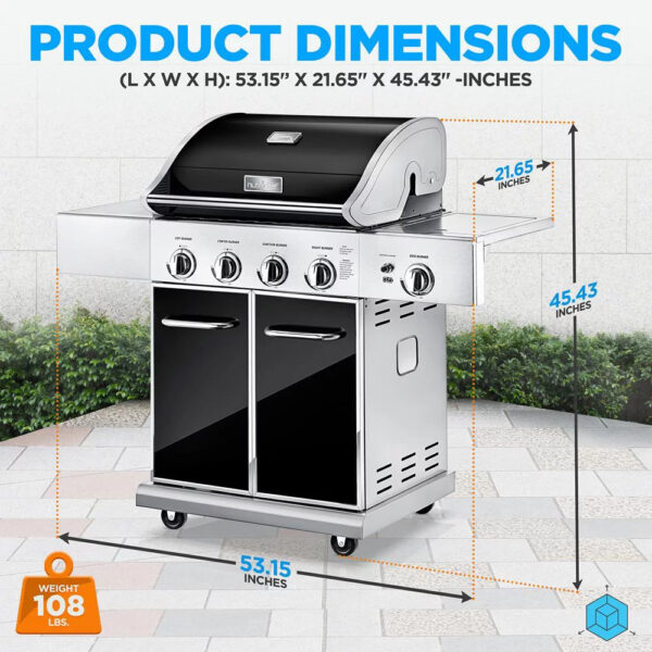 Heavy Duty 5 Burner c570f6f860213a42fabdbd344d4e6132