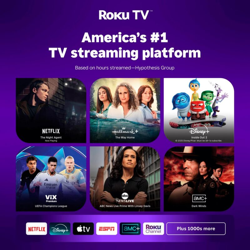 Hisense 65  Class U6HR Series QLED 4K UHD Roku Smart TV (65U6HR, 2024 Model) - QLED, Dolby Vision A. Atmos, Motion Rate 240, Full Array Local Dimming, Voice Remote - Image 10