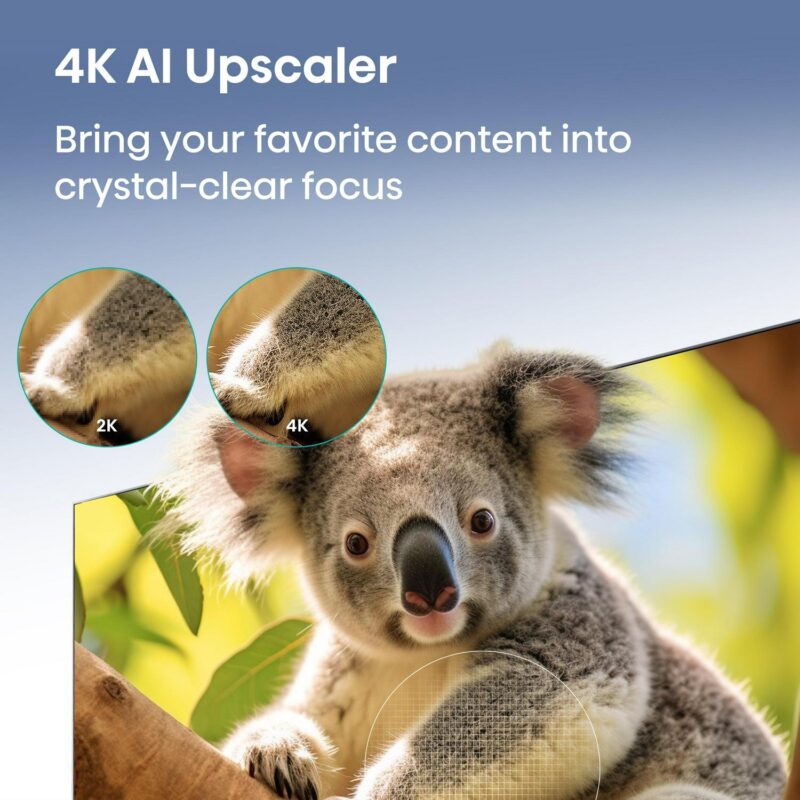 Hisense 65  Class U6HR Series QLED 4K UHD Roku Smart TV (65U6HR, 2024 Model) - QLED, Dolby Vision A. Atmos, Motion Rate 240, Full Array Local Dimming, Voice Remote - Image 6