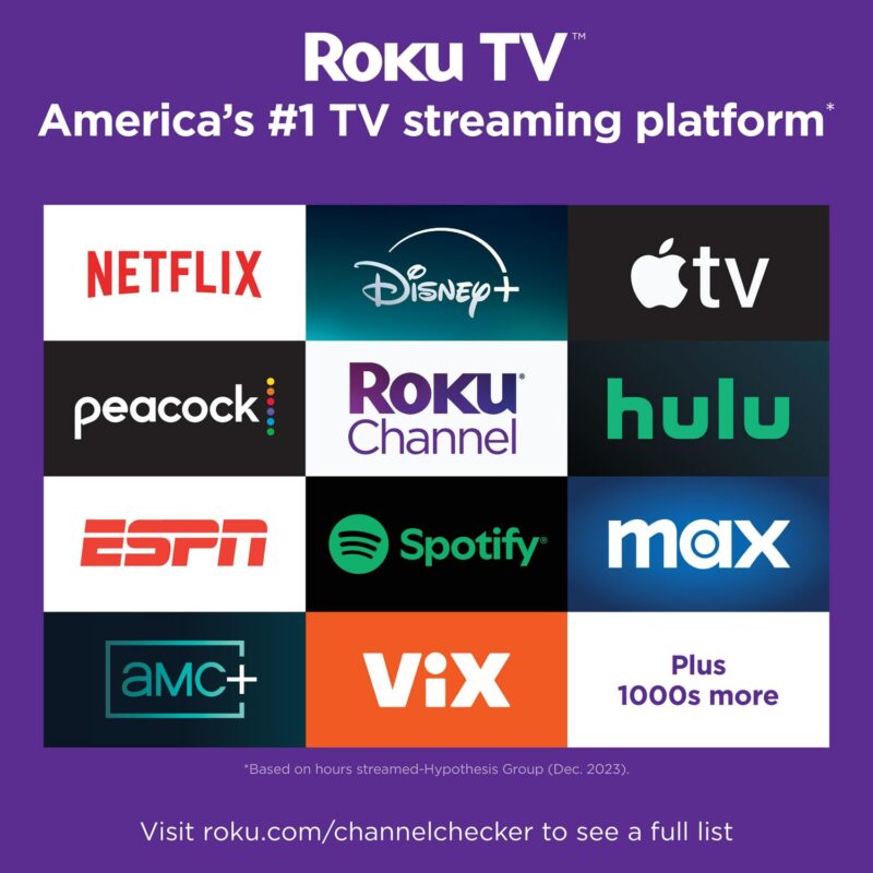 Hisense 70  Class 4K UHD LED LCD Roku Smart TV HDR R6 Series 70R6E4 - Image 3