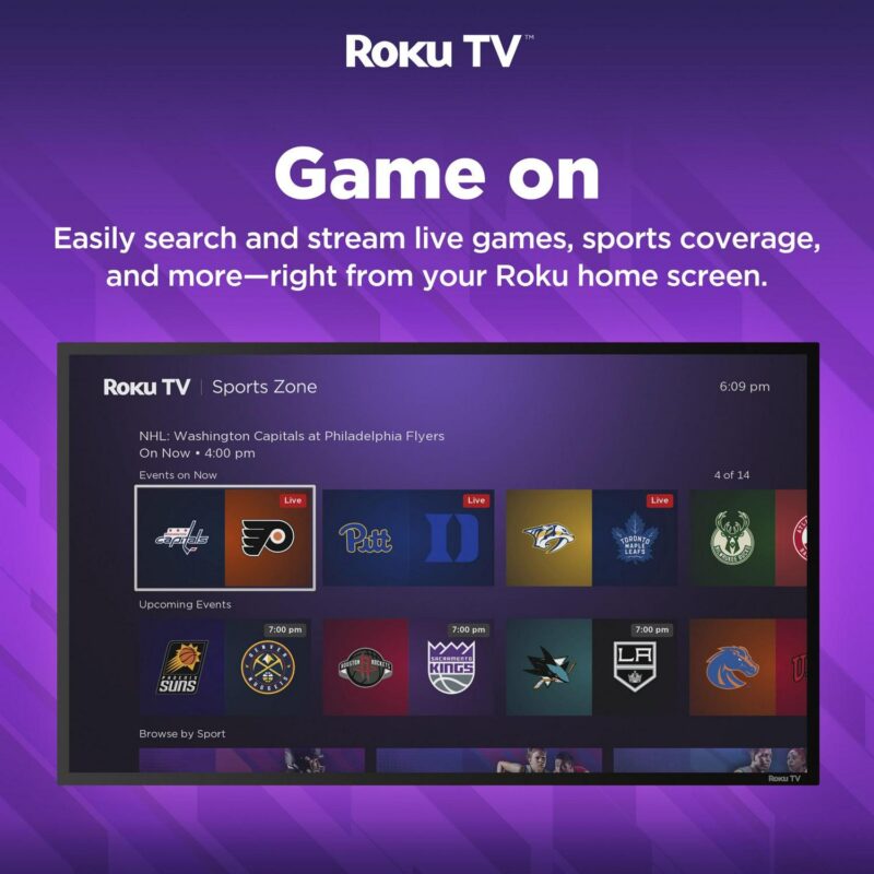 Hisense 75  Class 4K UHD LED LCD Roku Smart TV HDR R6 Series 75R6E4 - Image 19