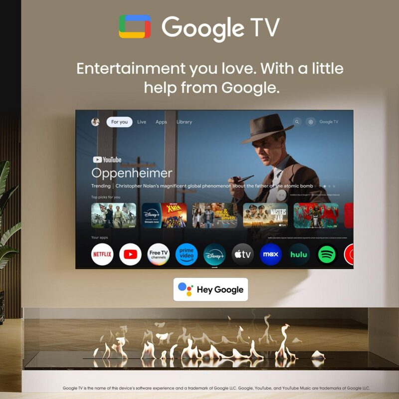 Hisense 75-Inch Class A7 Series Dolby Vision HDR 4K UHD Google Smart TV (75A7N) - Image 9