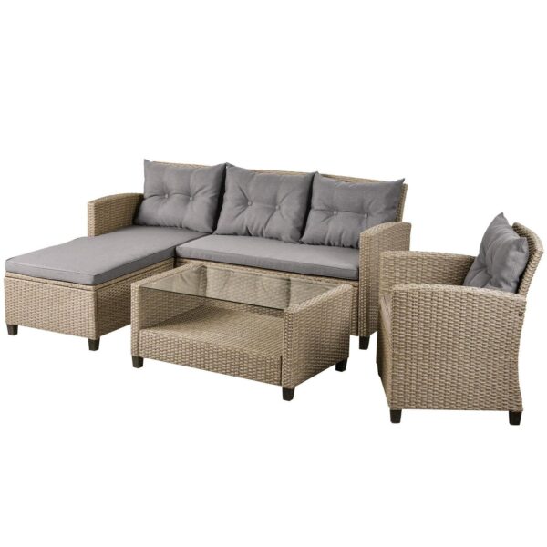 Hommoo 4 Piece Outdo df292b8becc2f500cbeebd8dd3d0425a