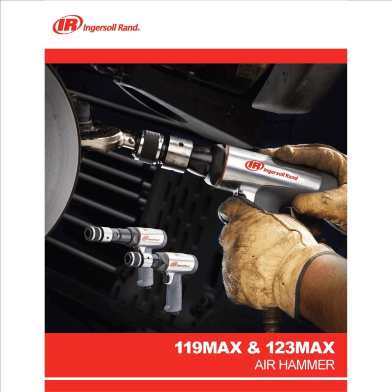 Ingersoll Rand 119MAXK Long Barrel Air Hammer, Low Vibration, for Vehicle Repair - Image 3