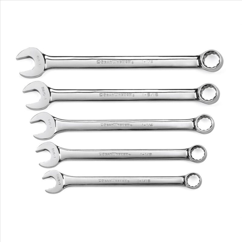 KD Tools, Large Add-On Comb Wrench Set Long Offset Box End 5 Piece Pack - Image 2