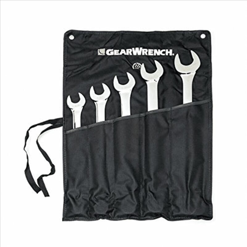 KD Tools, Large Add-On Comb Wrench Set Long Offset Box End 5 Piece Pack - Image 3