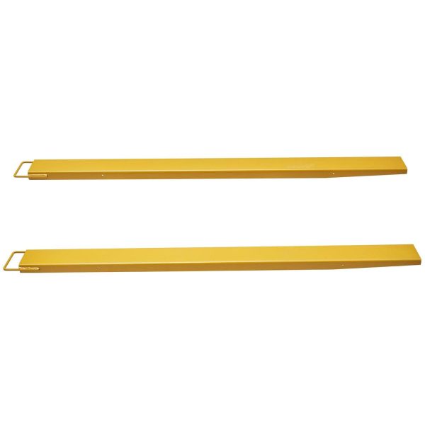 KFFKFF Fork Extensions for Pallets, Measuring 84 inches in Length and 5.5 inches in Width, Constructed from Robust Carbon Steel