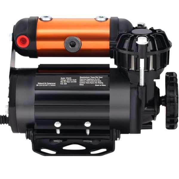 KFFKFF Onboard Air Compressor Kit, 150PSI for Offroad Use, Compact Tire Inflator Heavy Duty 3.5CFM for Jeep SUV 4x4, Works with Air Tools, Horns, Lockers