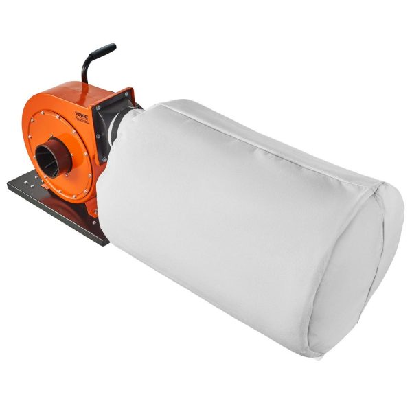 KFFKFF Workshop Mobile Wood Dust Collector Engraving Machine Dust Separator 1HP