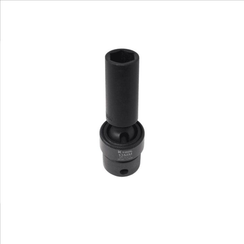 K-Tool 37400 10 Piece 3/8  Drive Metric Impact Flex Deep Socket Set - Image 10