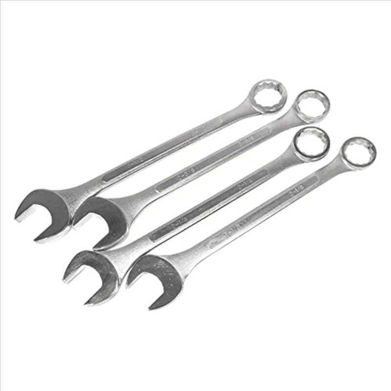K-Tool 41004 4pc Raised Panel Jumbo Combo Wrench Set, 2-1/8  - 2-1/2 - Image 3