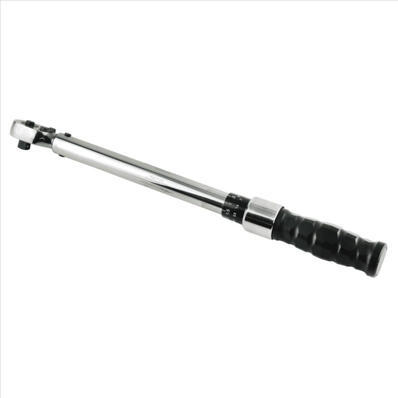 K-Tool 72121A 3/8  Drive Adj Ratcheting 16  Long Torque Wrench
