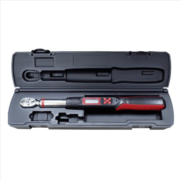 K-Tool 72130 3/8  Drive Digital 16-1/4 Torque Wrench, 10-100 ft/lbs